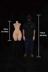 Climax Doll くびれ強調 トルソー 型 上半身 良乳 シリコン高級ラブドール ULW 882# Torso(Nature) 80cm