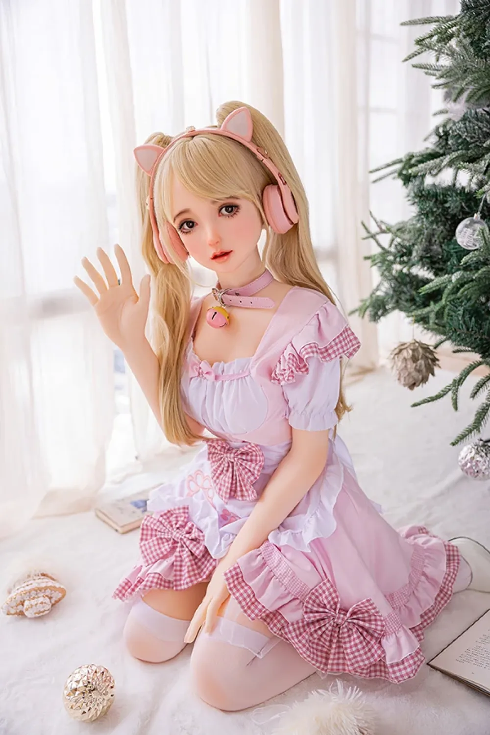 Mese Doll シリコンヘッド+TPE体 金髪 清楚系ドールラブドール 星音 145cm