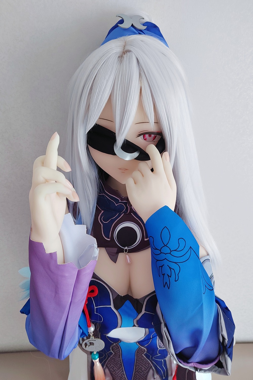 Aotume Doll 155cm Ccup シリコンヘッド+TPE体 镜流 半身ラブドール