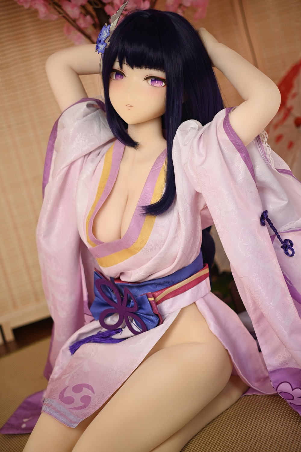 Aotume Doll 155cm Ccup シリコンヘッド+TPE体 雷电将军 アニメ系ラブドール