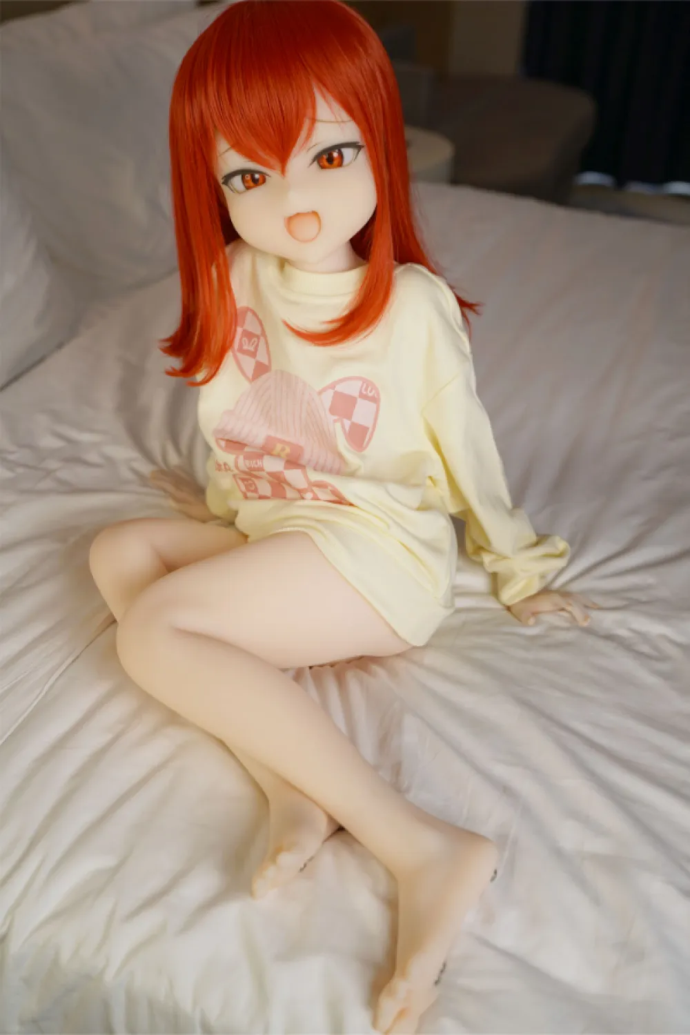 Irokebijin Doll 色気美人 官能的 アニメ ラブドール S-TPE A Cup 110cm Flat Chest Akar