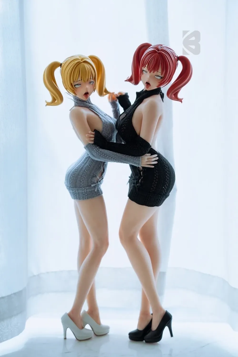 「無料下着セット付属」BC Doll シリコン製 金髪系 ミニラブドール アへ顔 Nana 60cm F03A