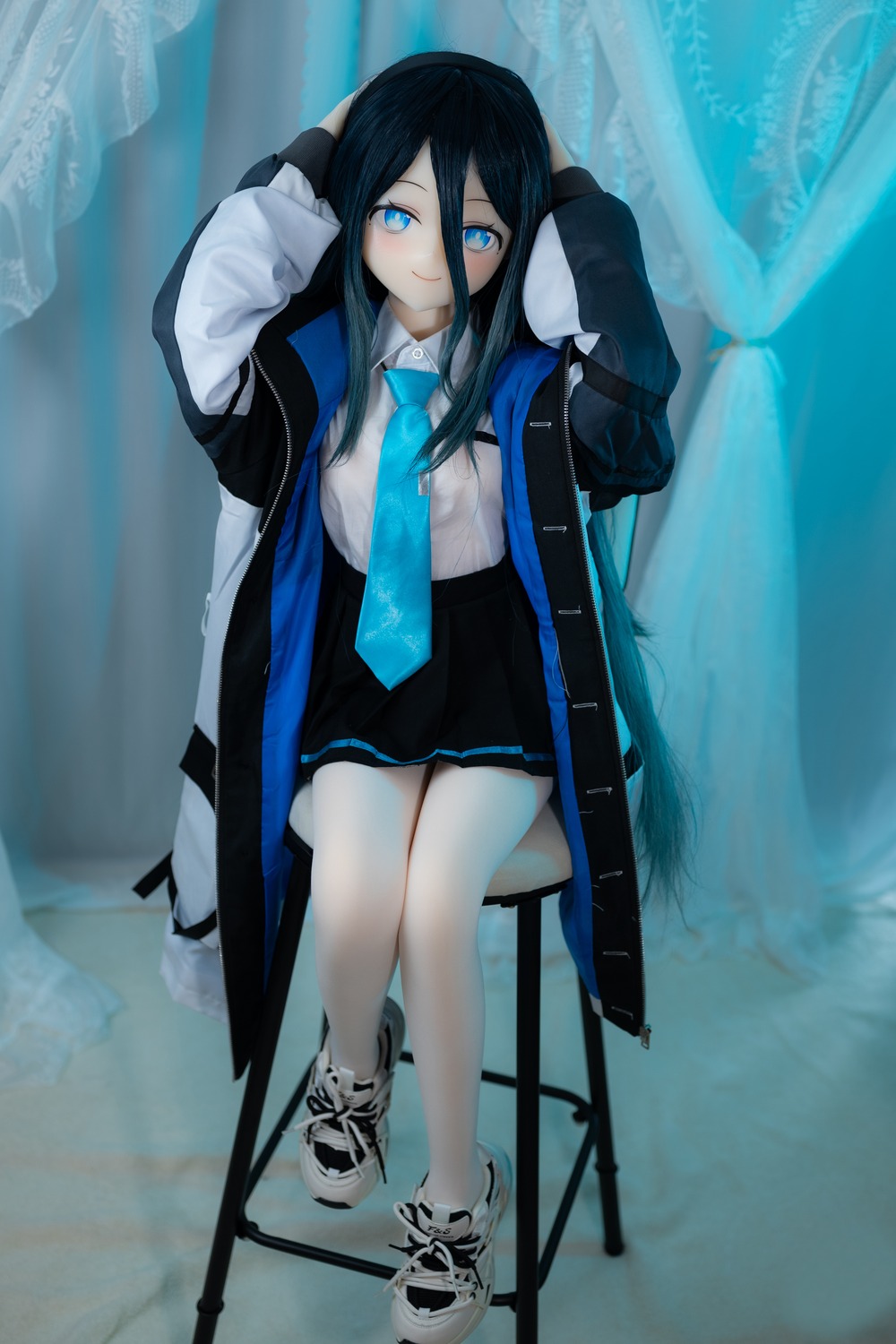 Aotume Doll 145cm Bcup シリコンヘッド+TPE体 爱丽丝 アニメ系ラブドール