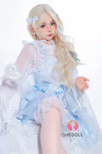 She Doll シリコンヘッド ボディ材質選択可能 アイドルっぽいラブドール 天真爛漫 顎機能追加可 珍妮 148cm Dカップ