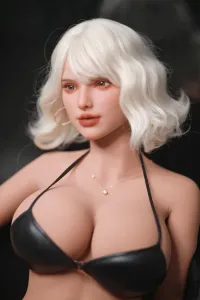 Fire Doll TPE製 お姉さん系 白髪ラブドール 外人 ROSSI 166cm E cup