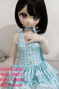 Guava Doll 136cm AAcup PVCヘッド+TPEボディ DM02+136体 等身大リアル系ラブドール