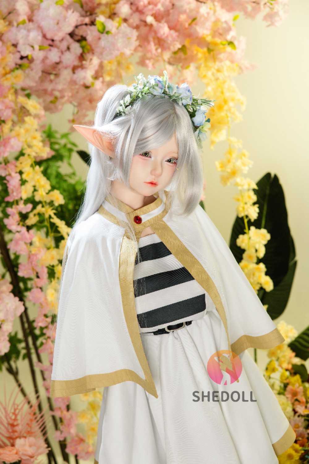 She Doll シリコンヘッド ボディ材質選択可能 エルフラブドールコスプレ 艾琳（Ailin）145cm Gカップ