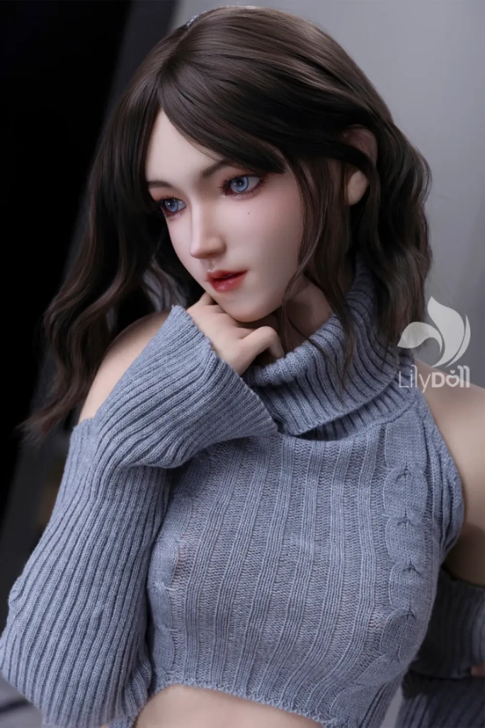 Lily Doll 159cm シリコンヘッド+TPE体 LD019 159cmB LH031A-D Natural Freya-D 巨尻ラブドール