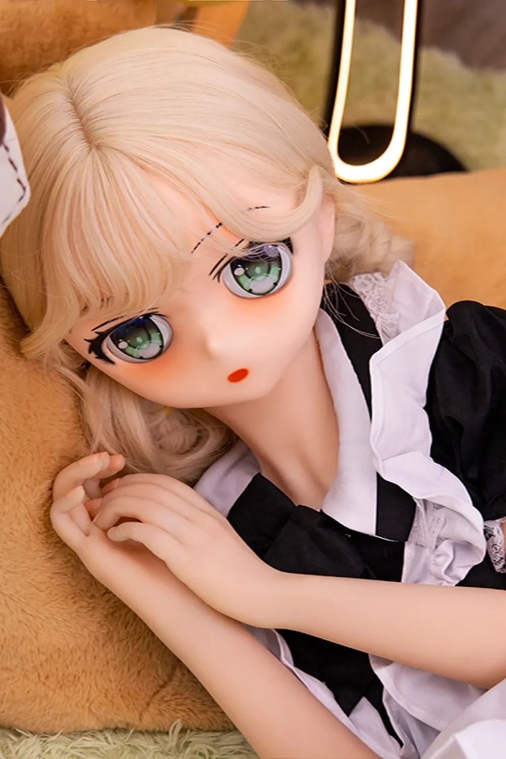 Dimu Doll 金髪ラブドール アニメ顔 PVC材質頭部 なな 138cm