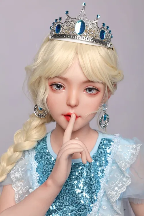 フルシリコンラブドール 高級リアル ドール 清楚系ドール Alice 130cm Aカップ