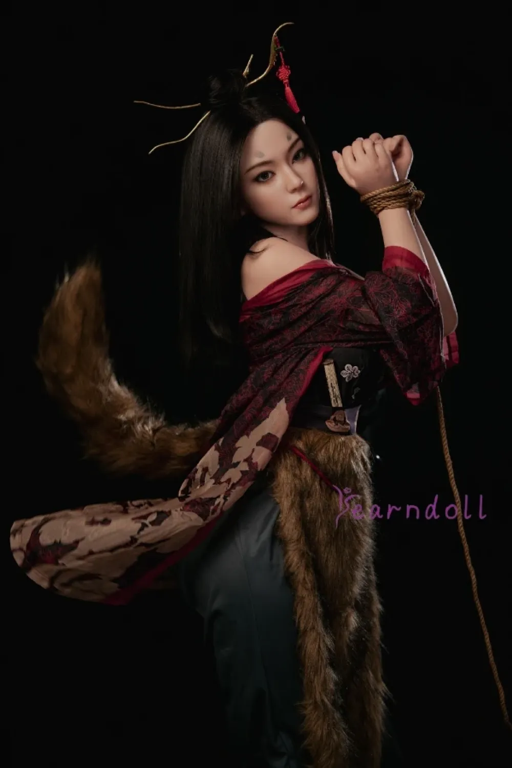 Yearndoll 【高級版】シリコン製 最高級皮膚模様 コスプレダッチワイフ アイドルっぽい 萍萍 165cmS D カップ #Y303