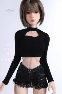 MLW Doll シリコン製 クール系 短髪ミニラブドール 明るい 鈴 60cm #M2