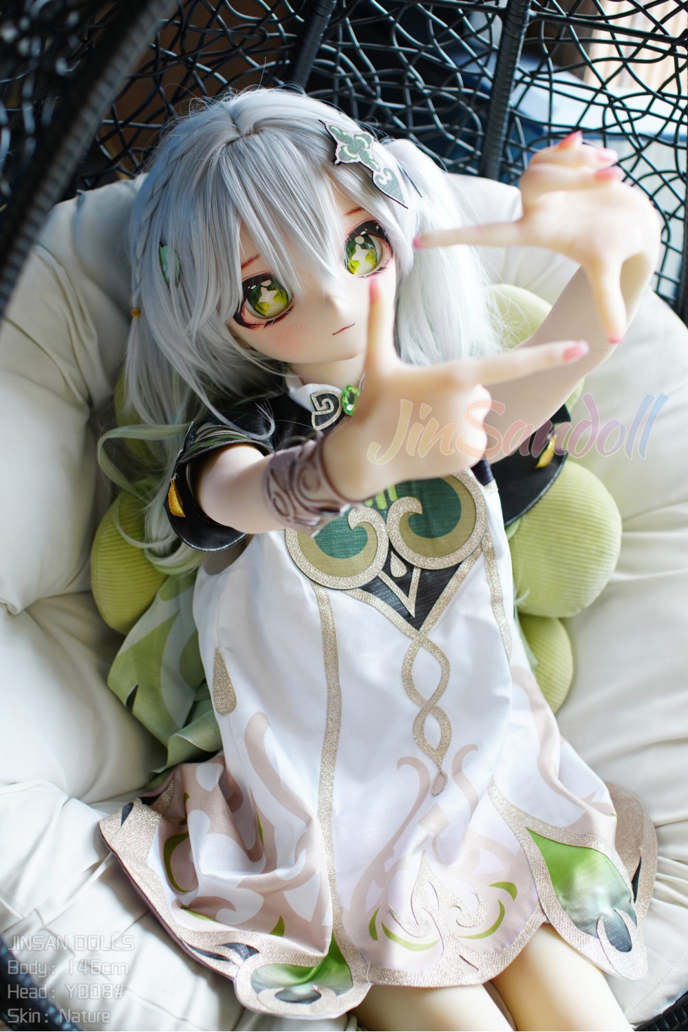 WM DOLL アニメドール販売 PVCヘッド 癒しい 知世 146cm Y008# 草神