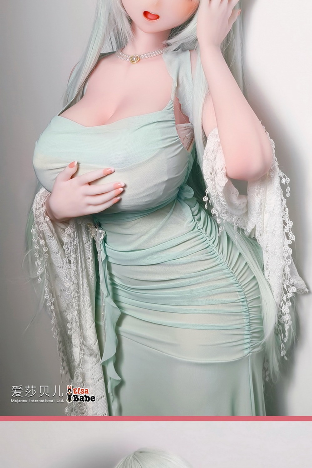 ElsaBabe Doll 163cm Lcup シリコン RAHC060-Tsukimi Kohaku 大きな胸の存在感