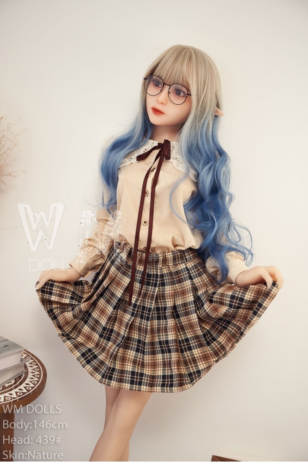WM Doll 高品質 TPEラブドール 悠莉 146cm Bcup 439#