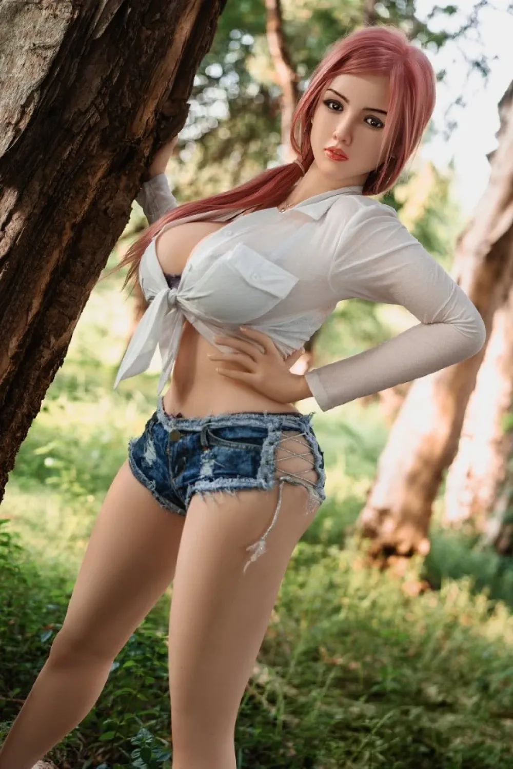 SY Doll シリコンヘッド 最新ラブドール 外人 Emily 161cm #266