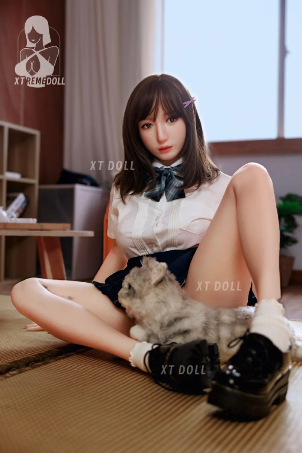 XT DOLL 制服 ラブドール 女子 高生 シリコン製 Serene 157cm