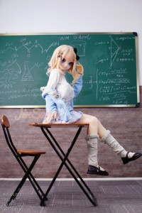 WM DOLL Y008 アニメドール販売 PVCヘッド 癒しい 146cm 知世