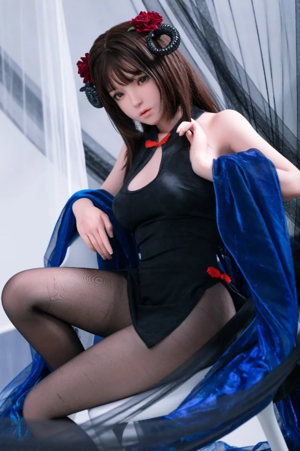 FU Doll シリコン製 コスプレ系 サキュバスダッチワイフ セクシー 美雪 148cm Dカップ #J014