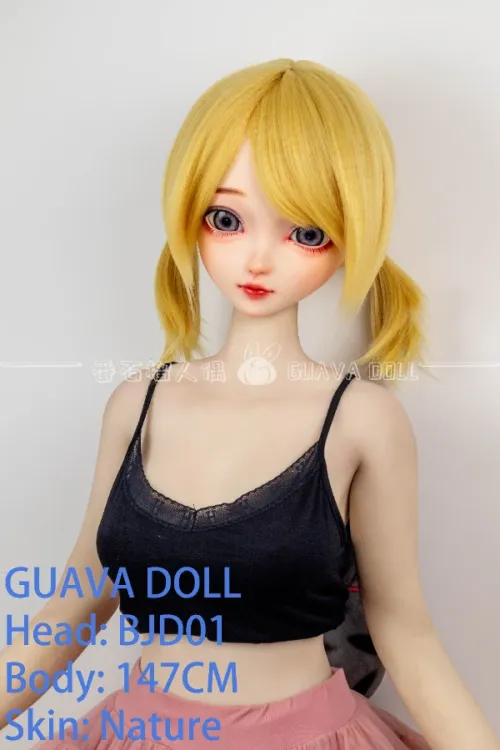 Guava Doll アニメラブドール PVCビニールヘッド 147cm BJD01 手描きメイク 天真爛漫 ラブドール 理子