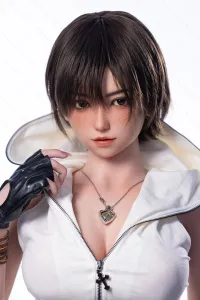 AitiaDoll 155cm Mcup シリコン 梨絵奈3号メイク-极昼-仿生2.2CF 155M 爆乳ラブドール