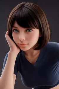 Aibei Doll シリコンヘッド サッカーガールラブドール 綺麗 Hanna 151cm #AB17