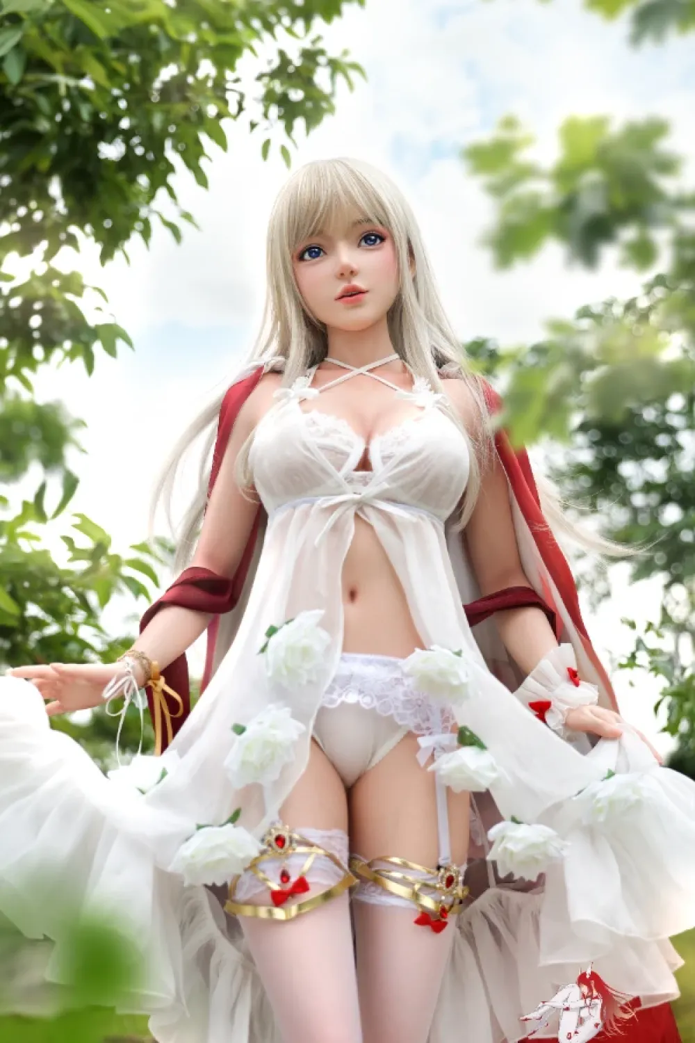 Doll Senior アイドル系 金髪ラブドール 148cm Dカップ #14 叽可（ROSヘッドのみ対応）