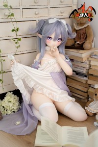 「写真衣装付き」 Mozu Doll SR エルフラブドール アニメ系 121cm 小胸 依依