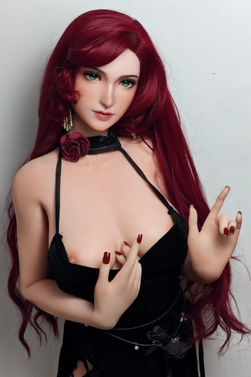 Elsababe Doll 高級 ラブ ドール シリコン製 笠原知子 165cm AHC005