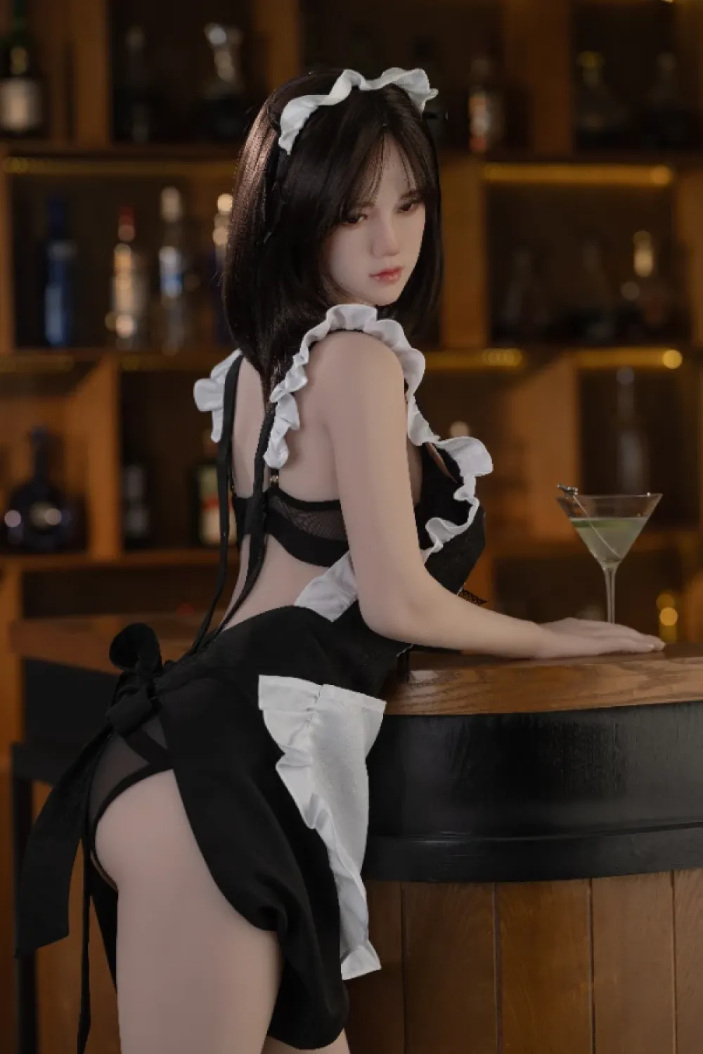 Aicos Doll シリコンヘッド メイドダッチワイフ 美人 久美子 159cm D cup