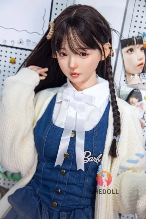 She Doll シリコンヘッド ボディ材質選択可能 アイドルっぽいラブドール 天真爛漫 沅沅 150cm Bカップ