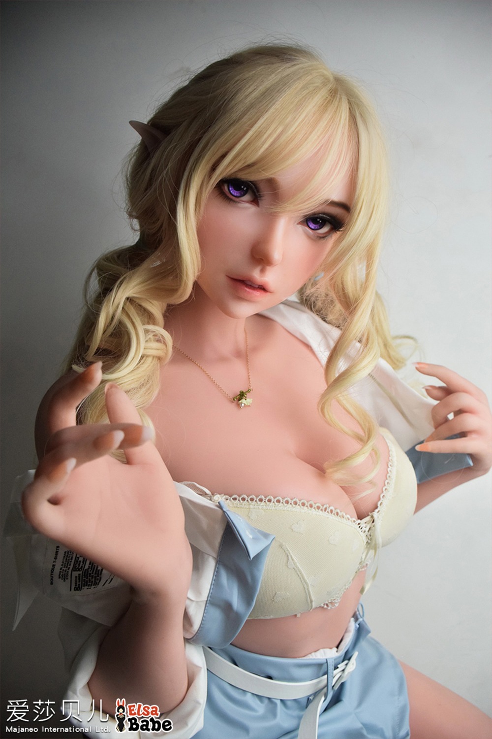 ElsaBabe Doll 160cm DDcup シリコン New-HC025 Suzuki Aoi エルフ系ラブドール