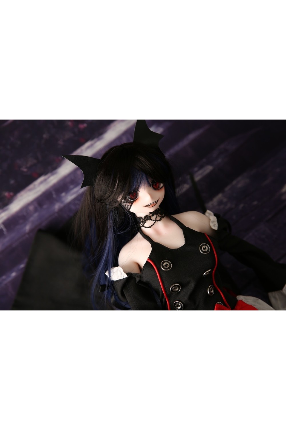 HC Doll フィギュアドール 鬼 コスプレ セックス使用可能 PVCヘッド＋シリコンボディ 60cm XS マキナ