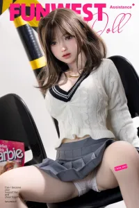 Funwest Doll 最新 無邪気ラブドール 白肌 Amy 152cm D cup #041