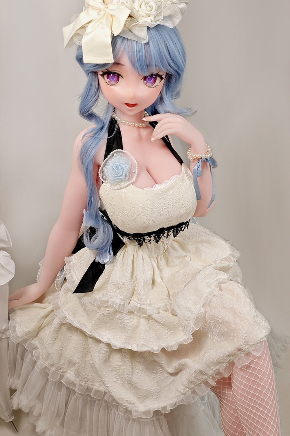 ElsaBabe Doll 148cm Lcup シリコン AHR011-Kanroji Chika アニメ系ラブドール