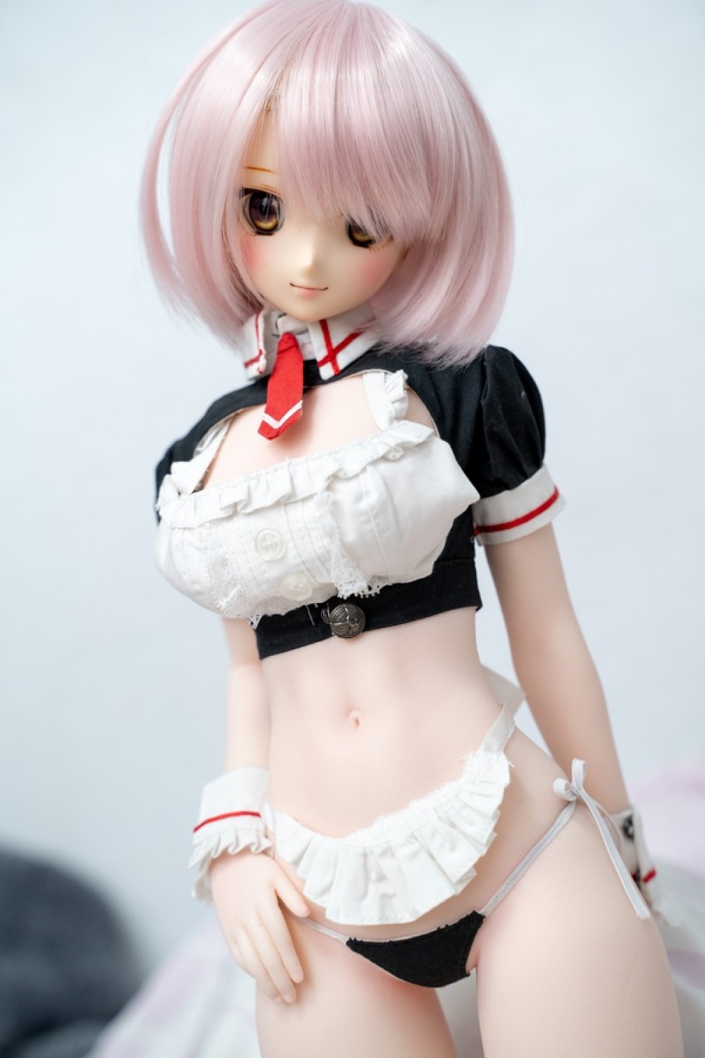 HC Doll フィギュアドール コスプレ セックス使用可能 PVCヘッド＋シリコンボディ 60cm セクシーメイド