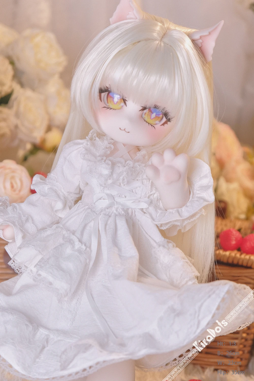 Kiradols 50cm AAcup シリコン AW001-＋CAT50 #AW301 アニメ系ラブドール