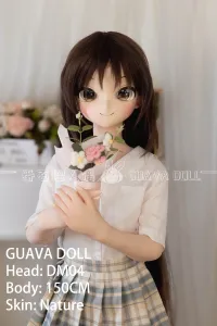 Guava Doll アニメ清楚系ドール 150cm DCup DM04 手描きメイク ビニールヘッド 夢菜