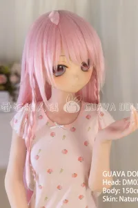 Guava Doll アニメ清楚系ドール 150cm DCup DM02 手描きメイク ビニールヘッド 瑠璃
