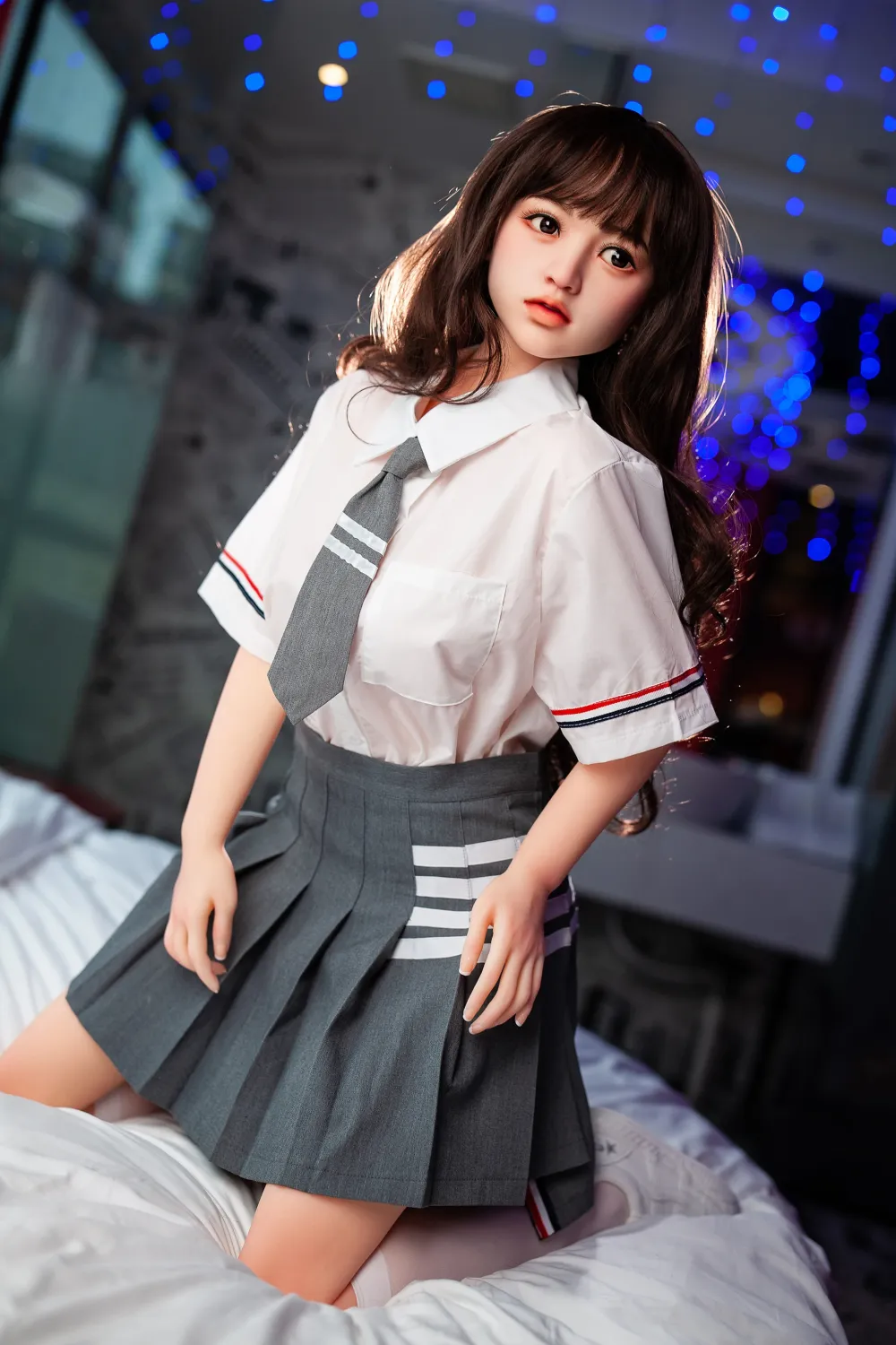 She Doll シリコンヘッド+TPE体 清楚系ドールラブドール 惠子 148cm
