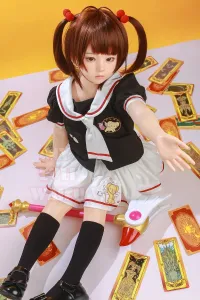 MLW DOLL シリコン製 コスプレ系 魔法少女ラブドール 萌え ここ 108cm AA カップ #98