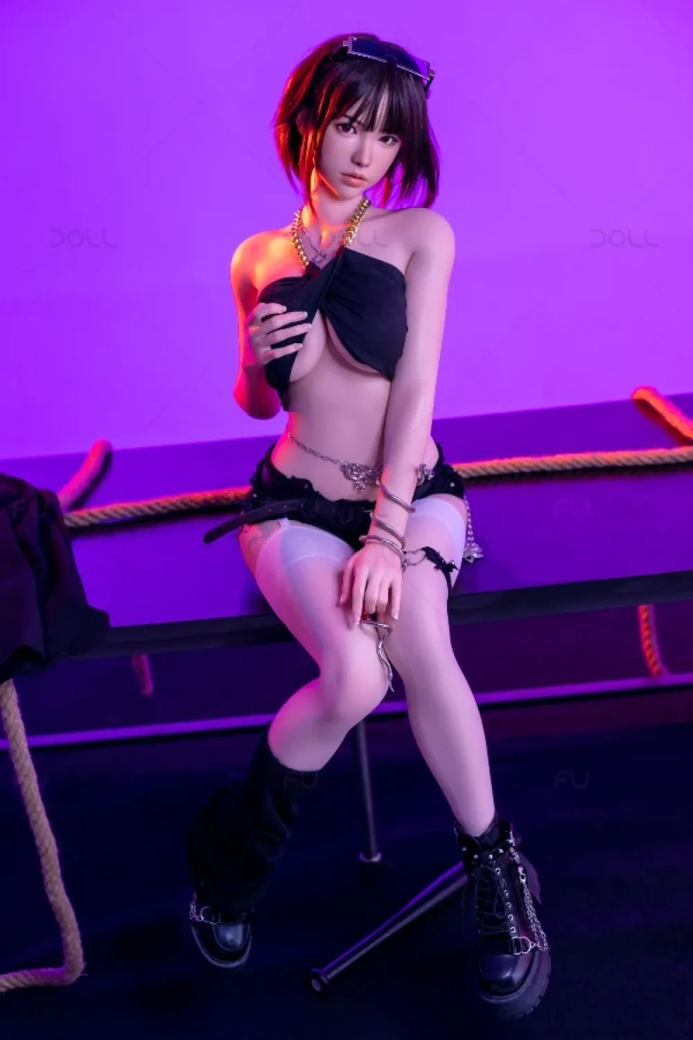 【超柔らかい超軽量ボディ】FU Doll シリコン製 ギャル系 誘惑ラブドール セクシー 紗莉 161cm E カップ #J037