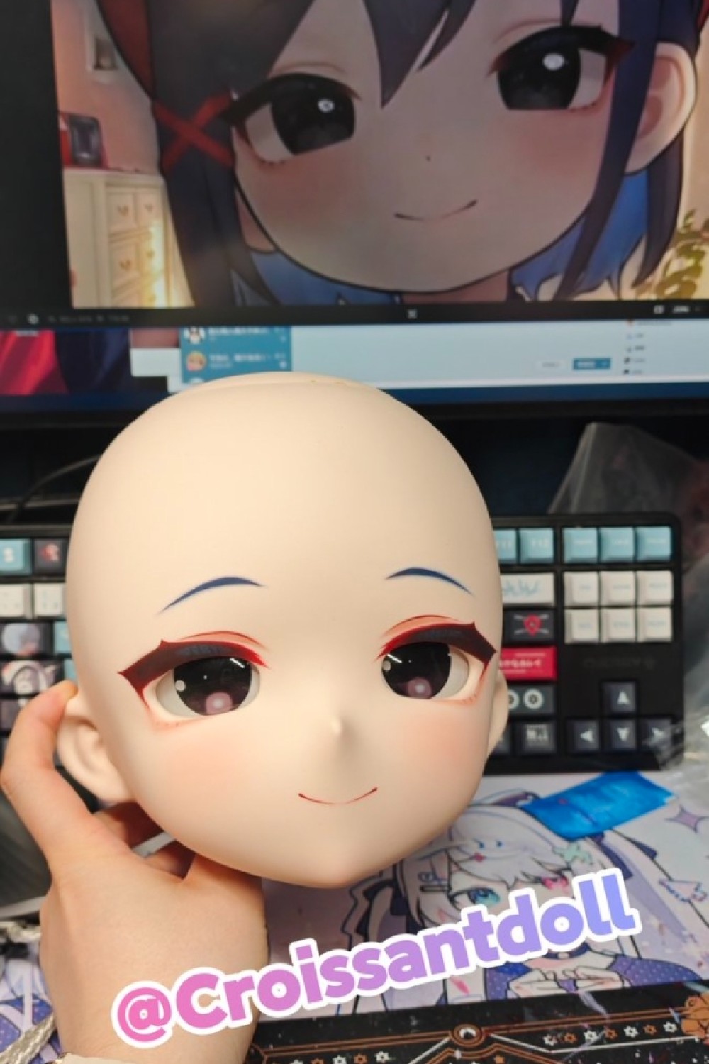 Croissant Doll 羊角社 アニメドール PVCヘッド カスタマイズ