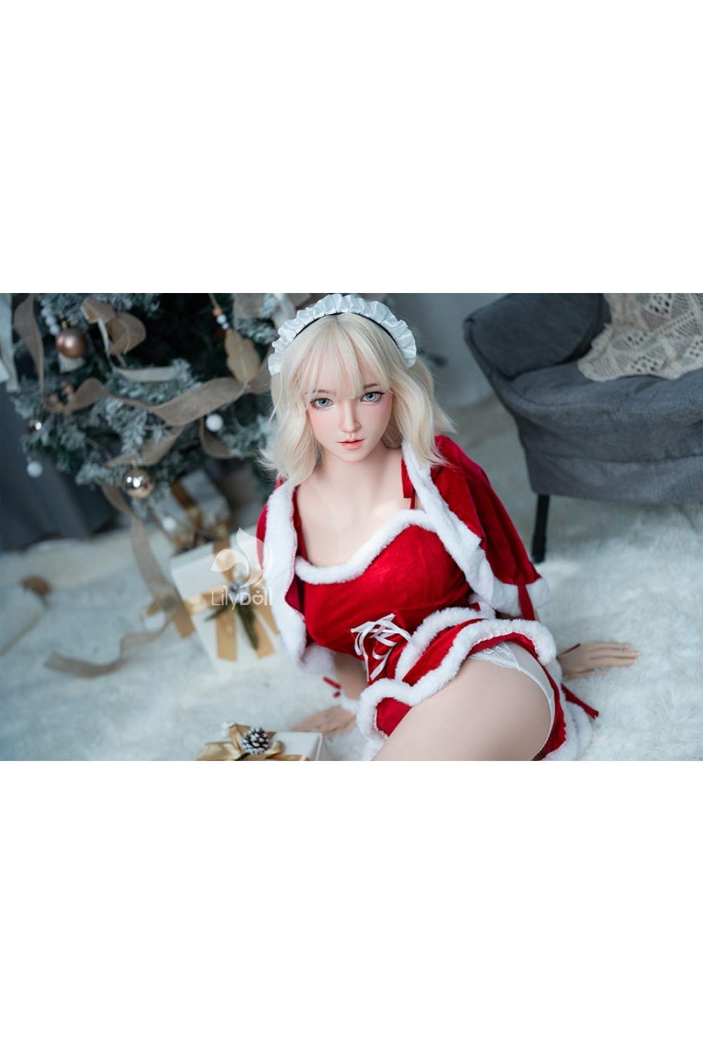 Lily Doll 158cm シリコンヘッド+TPE体 LD012 158cmD LH031A-C Natural Freya-C コスプレ系ラブドール