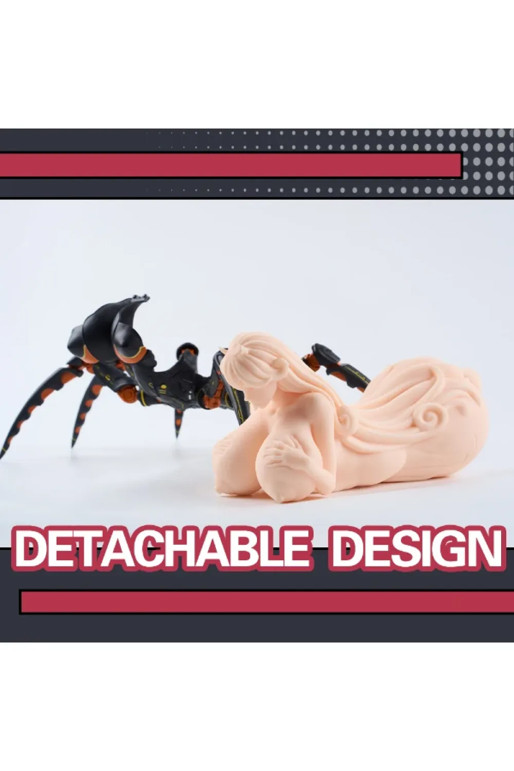MRL シリコン製 アニメ顔 ミニラブドール 変態 Elise 27cm