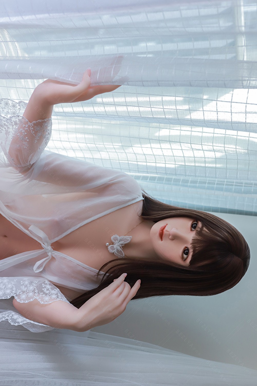 2.0 シリコンヘッド ラブドール 蝶豆 155cm-R-A cup