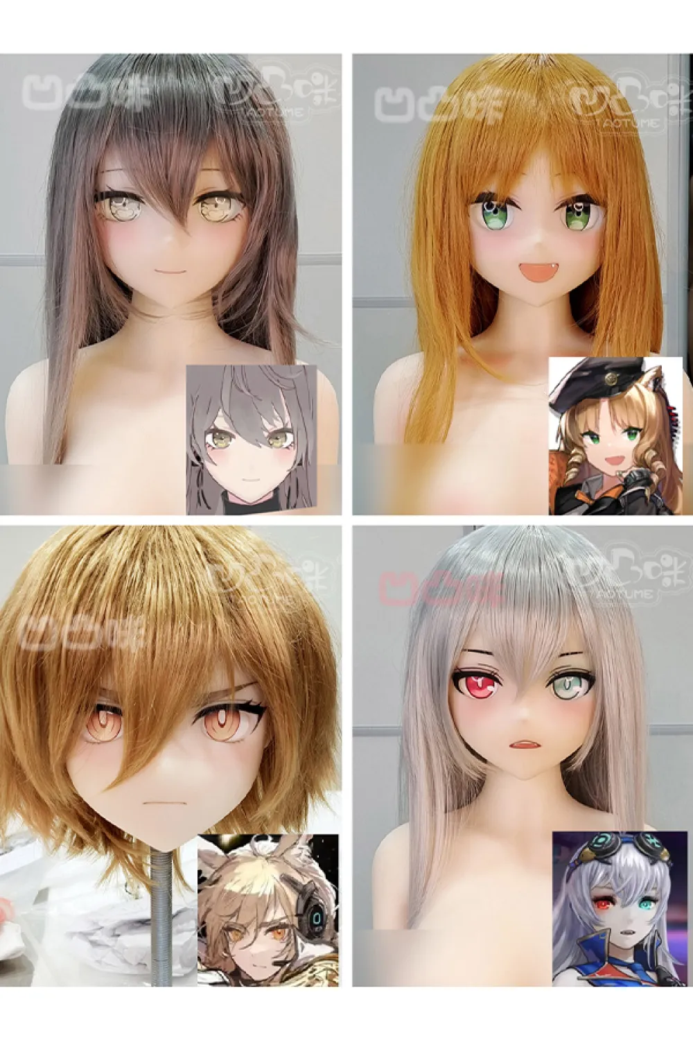 Aotume Doll ヘッドカスタマイズ専用ページ アニメ風