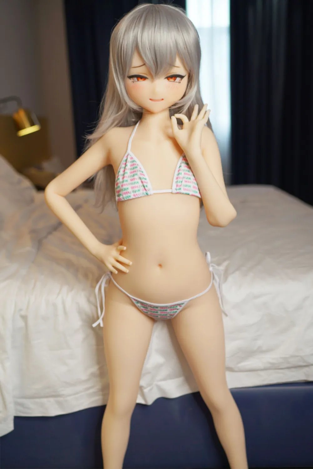 Irokebijin Doll 色気美人 誘惑的 二 次元 ラブドール S-TPE A Cup 貧乳 Rio A 130cm