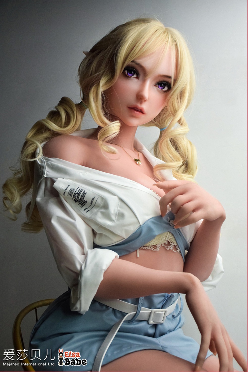 ElsaBabe Doll 160cm DDcup シリコン New-HC025 Suzuki Aoi エルフ系ラブドール