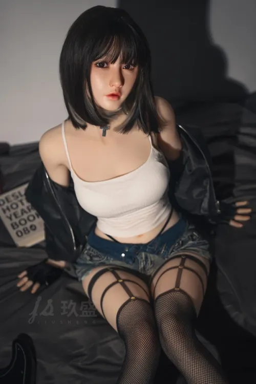 Jiusheng Doll シリコンヘッド+TPE体 セクシーラブドール アイドルっぽい Betty 148cm Bカップ #21